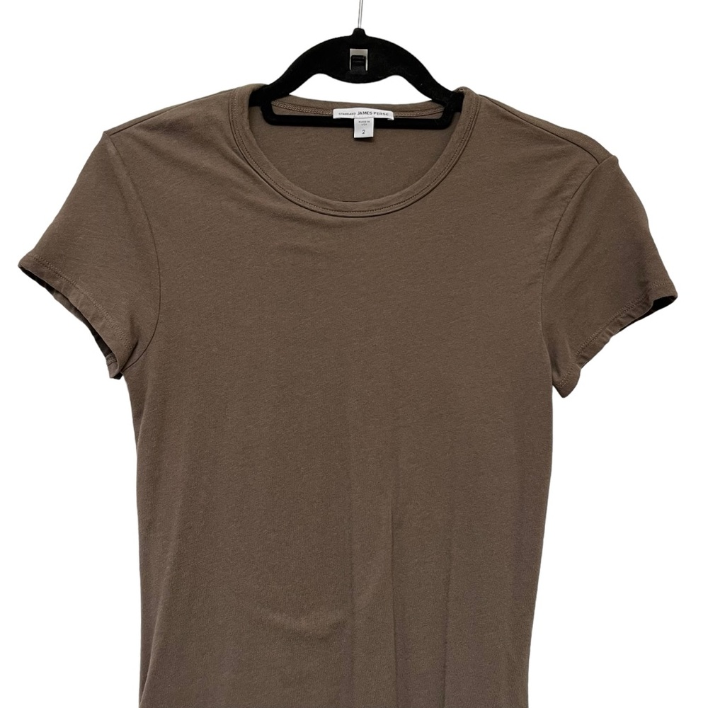 James Perse Classic Skinny Dress - Army Green - Size 2 (S/M) - Picture 7 of 15